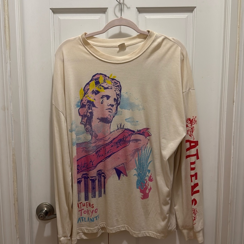 Urban outfitters graphic long sleeve. Size L